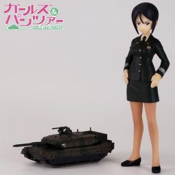 Girls und Panzer: Captain Ami Chouno non Scale & JSDF Type 10 Panzer 1/144 Girls und Panzer: Captain Ami Chouno non Scale & JSDF Type 10 Panzer 1/144