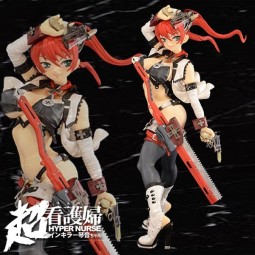 Hyper Nurse: Hyper Nurse Milky Way Erikachan Ver. Red 1/6 Scale PVC Statue Hyper Nurse: Hyper Nurse Milky Way Erikachan Ver. Red 1/6 Scale PVC Statue