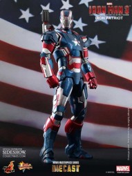 Iron Man 3: Iron Patriot MMS Diecast 1/6 Actionfigure Iron Man 3: Iron Patriot MMS Diecast 1/6 Actionfigure