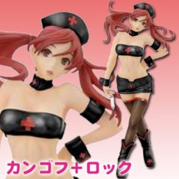 Kangofu + Rock Vol.1 Elena Varenskaya Black version PVC Statue Kangofu + Rock Vol.1 Elena Varenskaya Black version PVC Statue