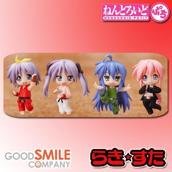 Lucky Star: Nendoroid Petite - Lucky Star x Street Fighter Set