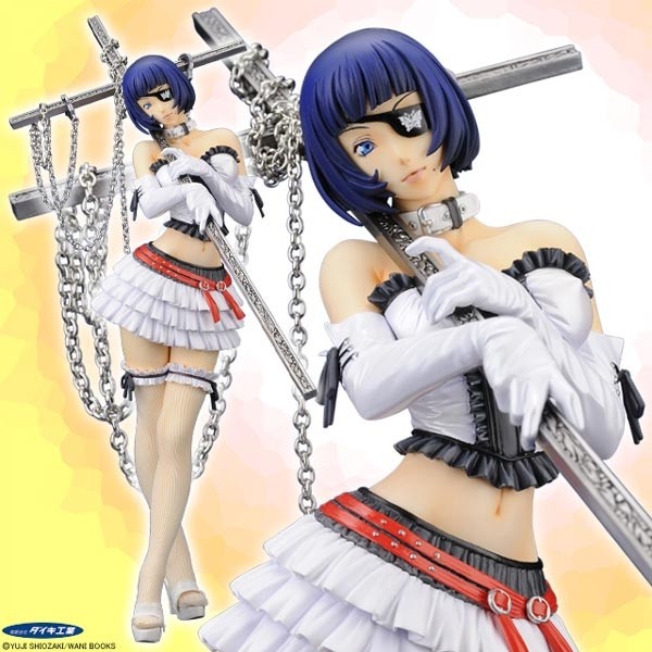 Ikki Tousen: Ryomou Shimei Gothic Lolita White Ver. 1/6 Scale PVC Statue