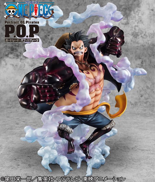 One Piece: P.O.P. Monkey D. Ruffy Gear 4 1/8 Scale PVC Statue