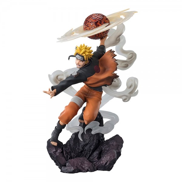 Naruto Shippuden: Figuarts Zero Extra Battle Naruto Uzumaki-Sage Art Lava Release Rasenshuriken non