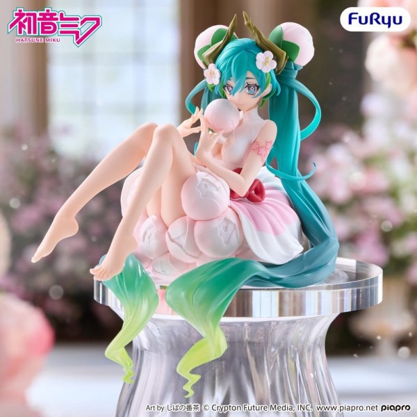 Vocaloid 2: Miku Hatsune Noodle Stopper Flower Fairy White Plum Blossom non Scale PVC Statue