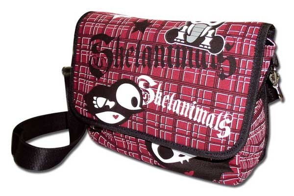 Skelanimals Messenger Bag Squares