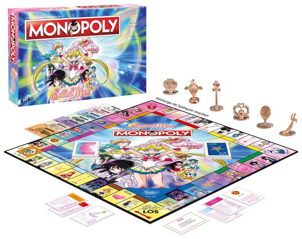 Sailor Moon: Monopoly Brettspiel *Deutsche Version*