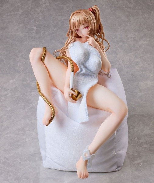 Original Character: Girl in the Bath Cushion Ver. Illustration by Ponzu non Scale PVC Statue