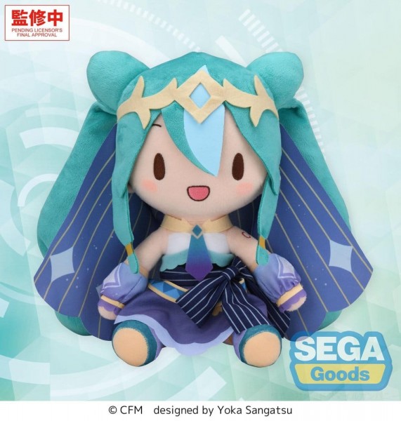 Vocaloid: Miku Hatsune Fuwa Petit M -Cosmic- Plüschfigur