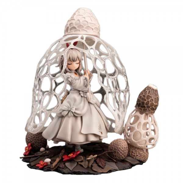 The Mushroom Girls: Dictyophora Indusiata 1/8 Scale PVC Statue