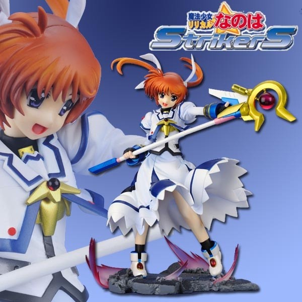 Magical Girl Lyrical Nanoha Strikers The Movie 1st: Nanoha Takamachi 1/7 PVC Statue