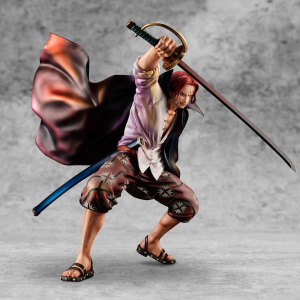 One Piece: P.O.P. Playback Memories Red Haired Shanks non Scale PVC Statue