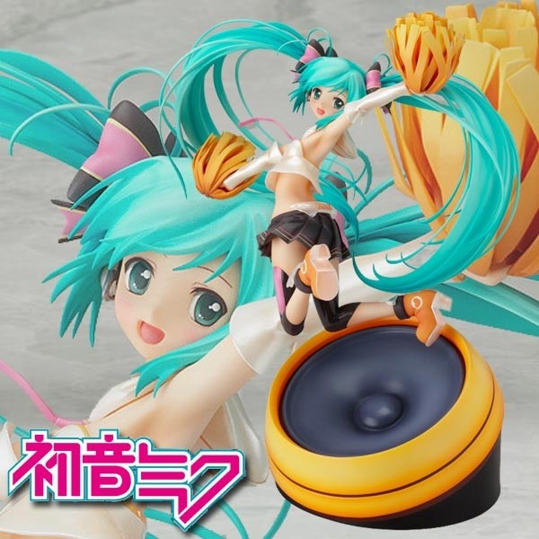 Vocaloid 2: Miku Hatsune Cheerful ver. 1/8 Scale PVC Statue