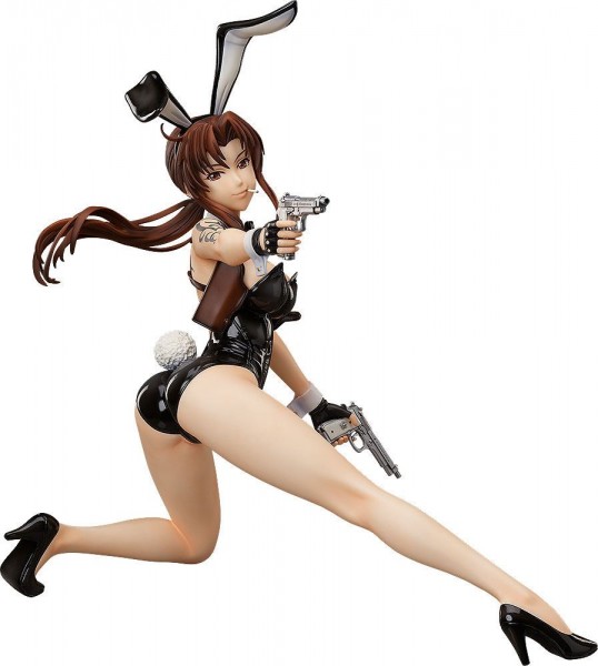 Black Lagoon: Revy Bare Leg Bunny Ver. 1/4 Scale PVC Statue