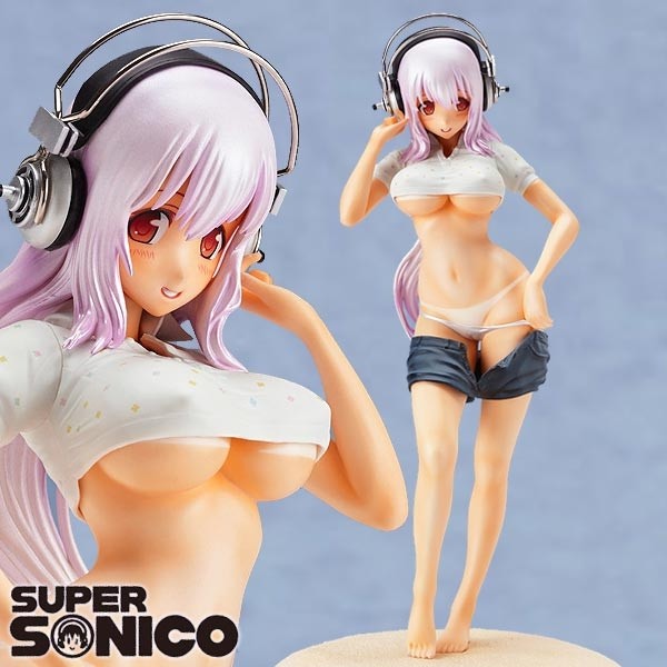 Nitro Super Sonic: Super Sonico Tokonatsu Suntanned Ver. 1/6 Scale PVC Statue