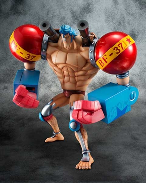 One Piece: P.O.P. SA-Maximum Armored Franky 1/8 Scale PVC Statue