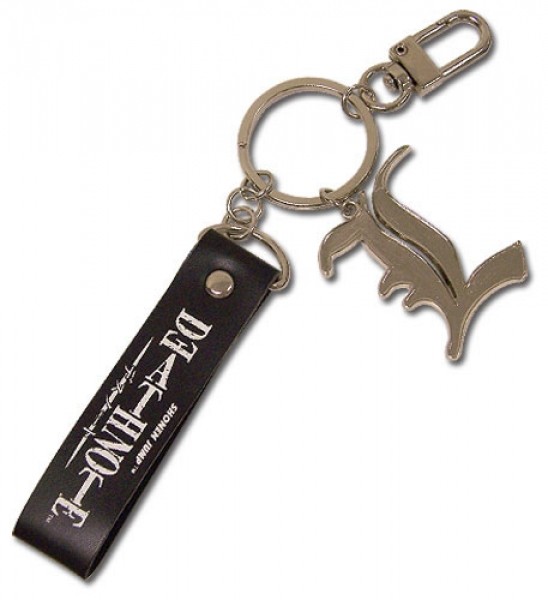 Metall Schlüsselanhänger L Symbol