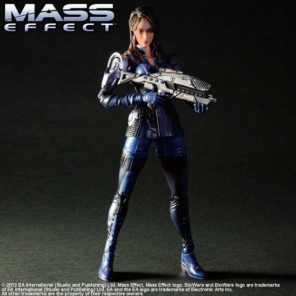 Mass Effect 3: Play Arts Kai Ashley Williams Action Figure