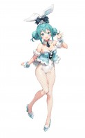 Vocaloid 2: BiCute Bunnies Miku Hatsune White Rabbit Ver. non Scale PVC Statue Vocaloid 2: BiCute Bunnies Miku Hatsune White Rabbit Ver. non Scale PVC Statue