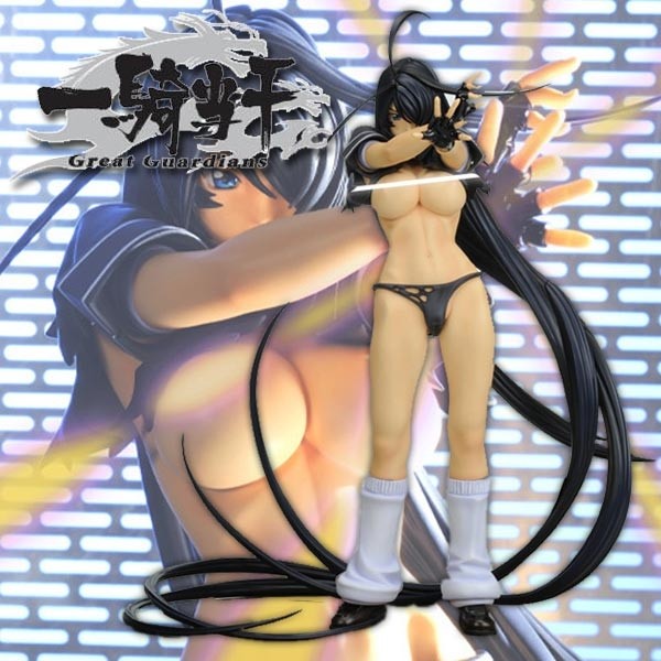 Ikki Tousen: Kanu Unchou Black Ver. 1/5 Scale PVC Statue