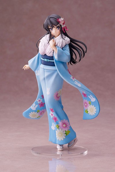 Rascal Does Not Dream of Bunny Girl Senpai: Mai Sakurajima Kimono Ver. 1/7 Scale PVC Statue