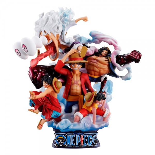 One Piece: Petitrama DX Logbox Re Birth Luffy Special Vol. 02 PVC Mini-Statue