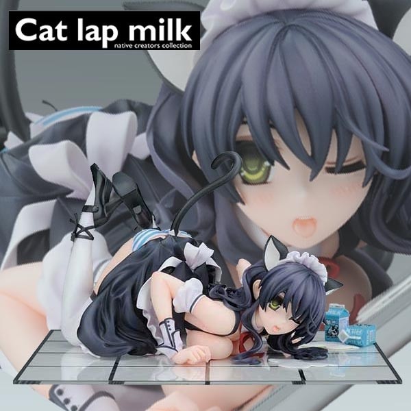 Cat Lap Milk 1/7 Scale PVC Statue