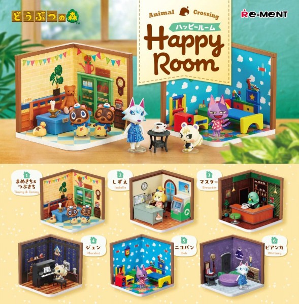 Animal Crossing: Happy Room Display 1 Box 6 pcs
