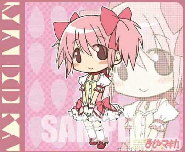 Puella Magi Madoka Magica: Chibi Madoka 3D Mouse Pad