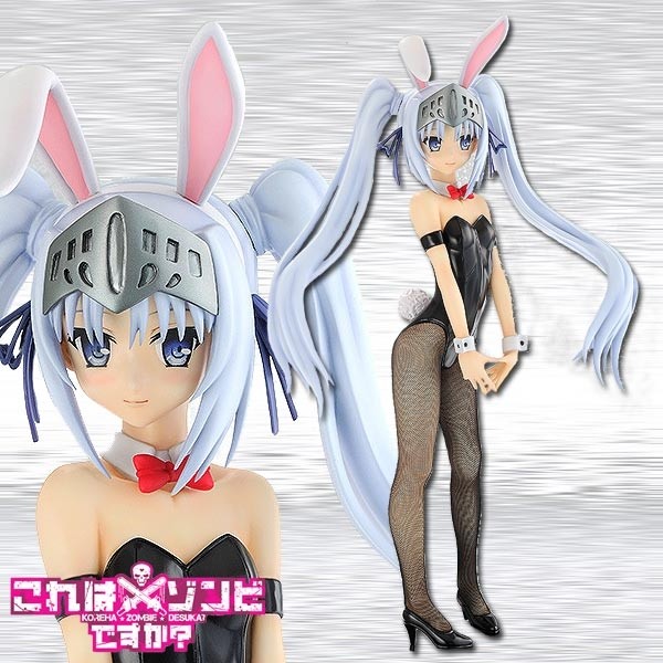 Kore ha Zombie Desu ka?: Eucliwood Hellscythe Bunny Ver. 1/4 Scale PVC Statue