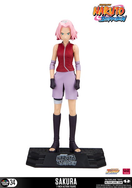 Naruto Shippuden: Sakura Color Tops Actionfigur