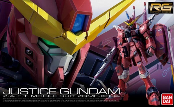 Gundam - RG ZGMF-X09A Justice Gundam 1/144