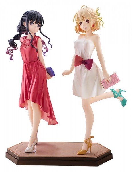 Lycoris Recoil: Pop Up Parade 2er-Pack Chisato Nishikigi &amp; Takina Inoue After Party! Ver. L Size non Scale PVC Statue
