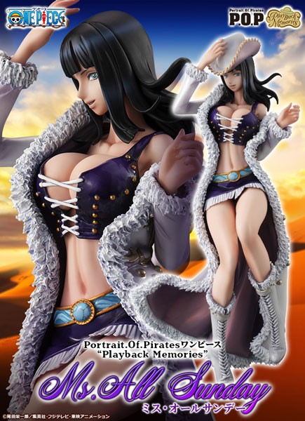 One Piece: P.O.P. Nico Robin Miss All Sunday 1/8 Scale PVC Statue