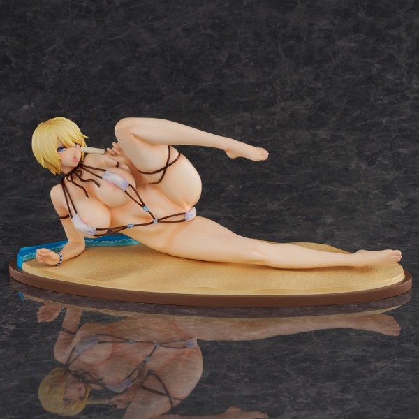 School Springtime Romance!: Hazuki Kuwabara Illustration by Sanshoku Amido non Scale PVC Statue