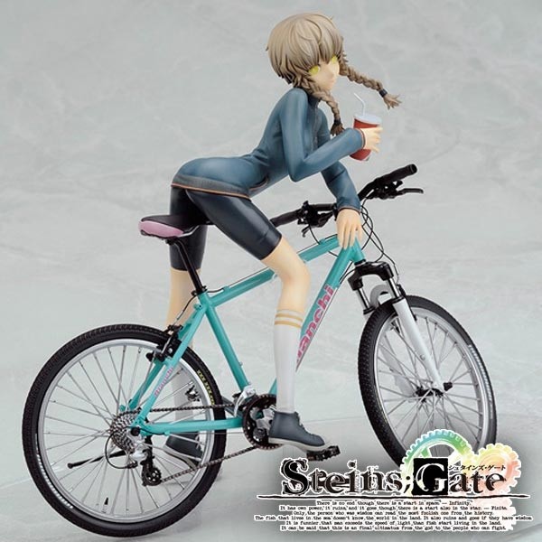 Steins Gate: Amane Suzuha & Mountain Bike 1/8 PVC Statue