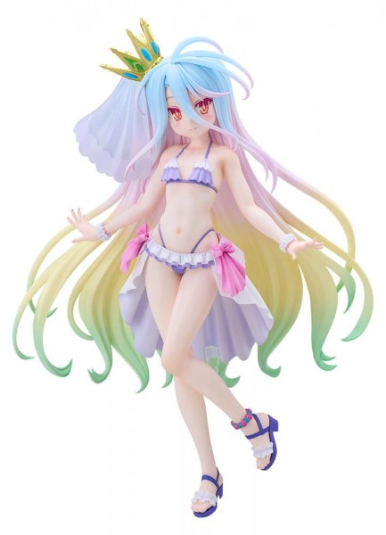 No Game No Life: Tenitol Tall Shiro swimwear dress Ver. 1/7 Scale PVC Statue