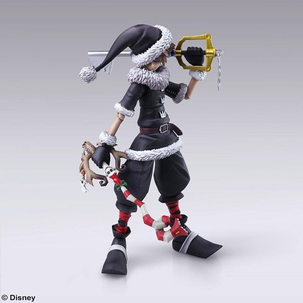 Kingdom Hearts II: Sora Christmas Town Ver. Play Arts Action Figure