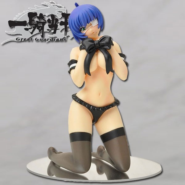 Ikki Tousen: Ryomou Shimei Black Ribbon Ver. 1/8 Scale PVC Statue