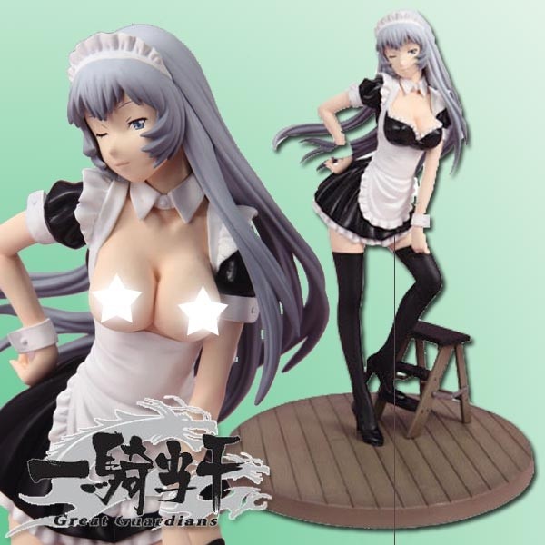 Ikki Tousen: Chouun Shiryuu Maid Ver. 1/8 Scale PVC Statue