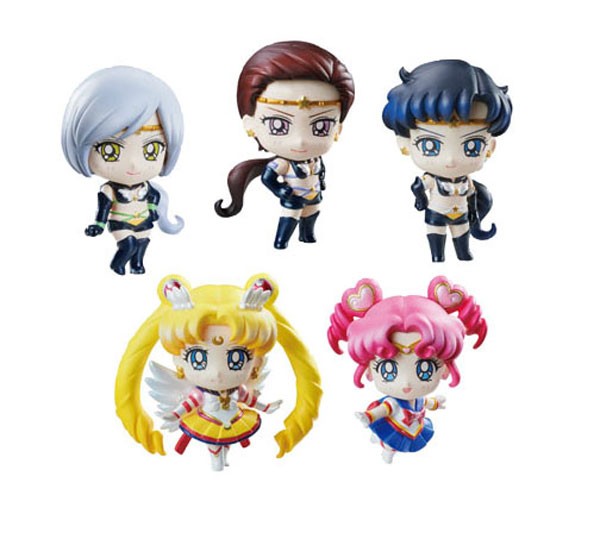 Sailor Moon: Petit Chara Pretty Soldier Sammelfiguren Sortiment