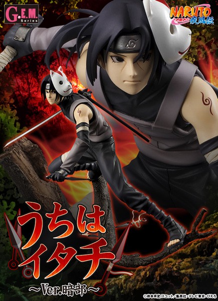 Naruto Shippuden: G.E.M. Serie Itachi Uchiha Anbu Ver. 1/8 Scale PVC Statue