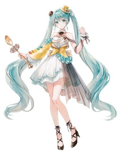 Vocaloid 2: Miku Hatsune x Tirol Choco Coffee Nougat Another Color Ver. non Scale PVC Statue
