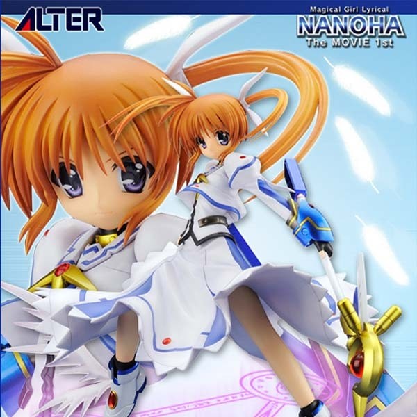 Magical Girl Lyrical Nanoha Strikers The Movie 1st: Takamachi Nanoha 1/7 PVC Statue