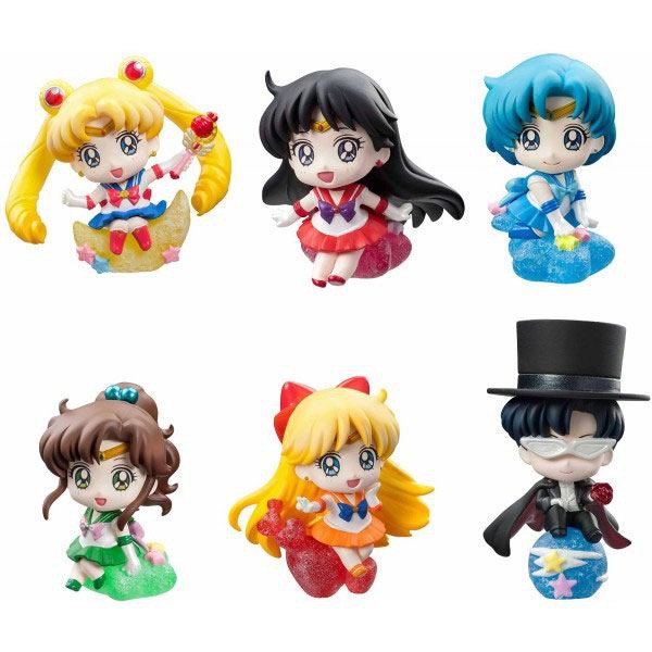 Sailor Moon: Petit Chara Make Up with Candy Trading Figures