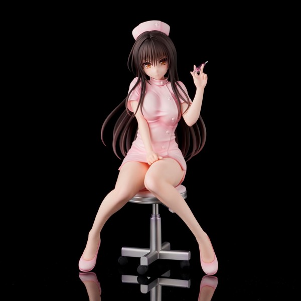 To Love-Ru Darkness: Yui Kotegawa Nurse Cos non Scale PVC Statue