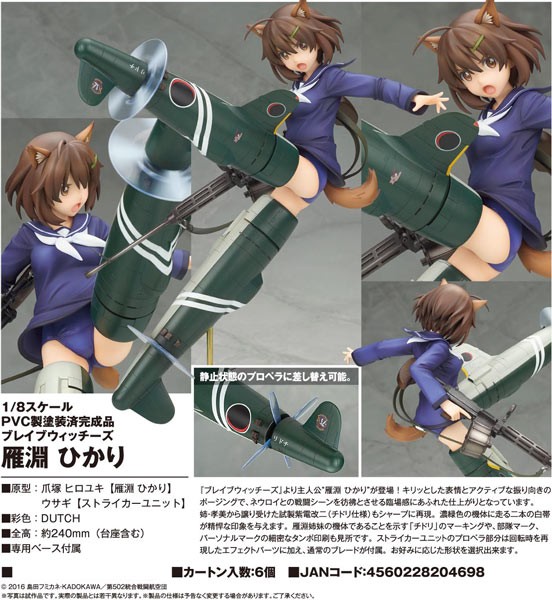 Brave Witches: Hikari Karibuchi 1/8 Scale PVC Statue