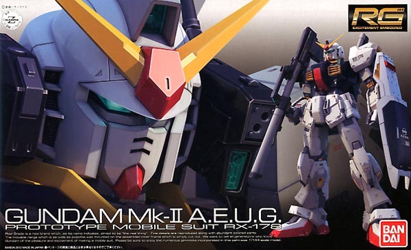 Gundam - RG Gundam Mk-II AEUG Version Prototype RX-178 1/144