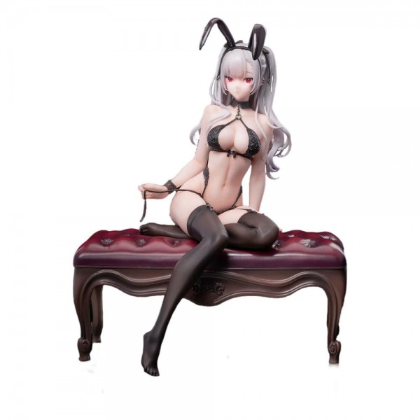 Original Character: Black Bunny Girl Tana 1/7 Scale PVC Statue