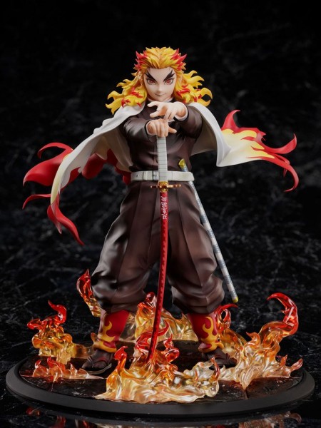 Demon Slayer Kimetsu no Yaiba the Movie: Mugen Train Kyojuro Rengoku 1/8 Scale PVC Statue